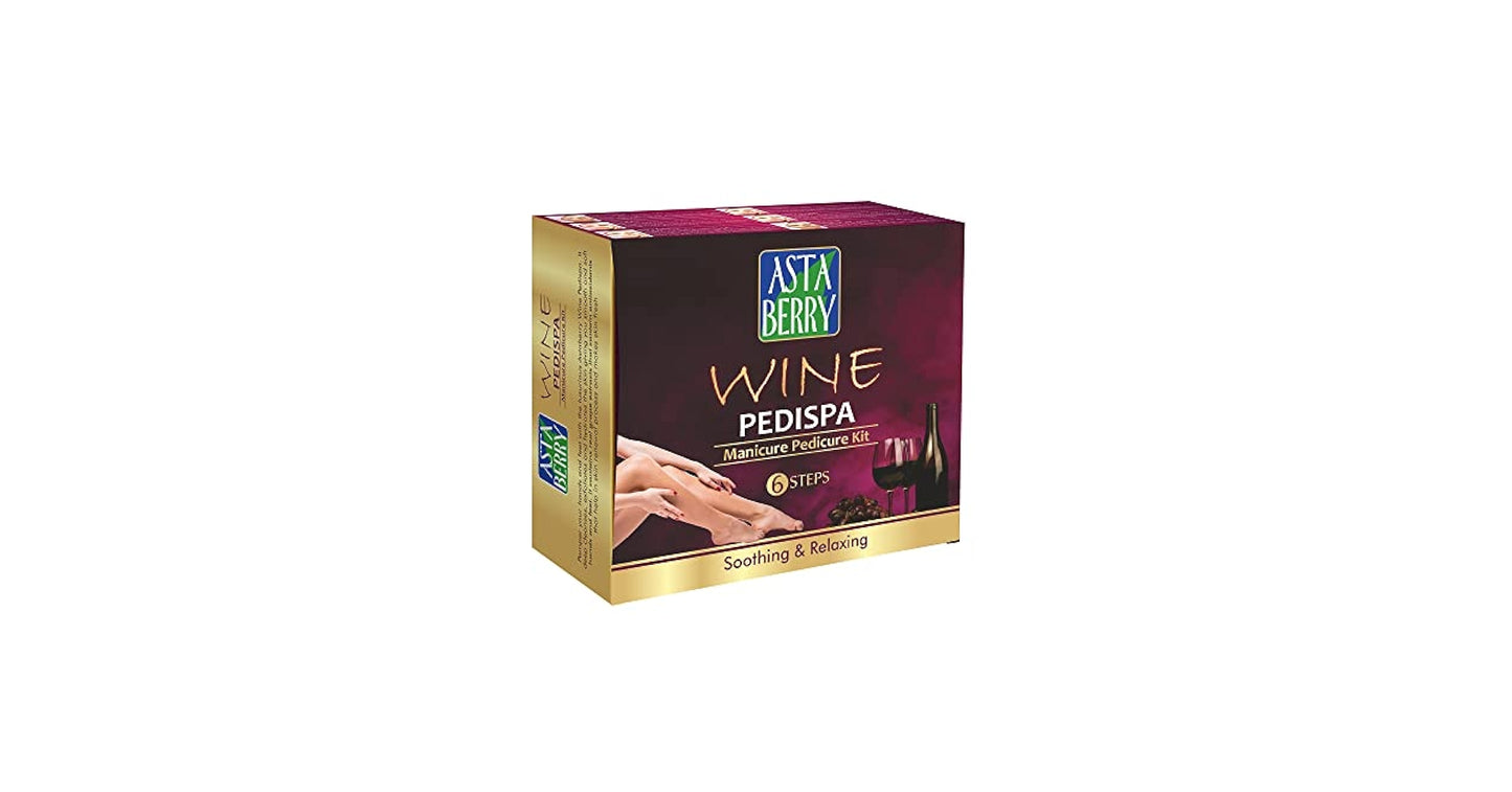 ASTA BERRY.WINE PEDISPA KIT COMBO