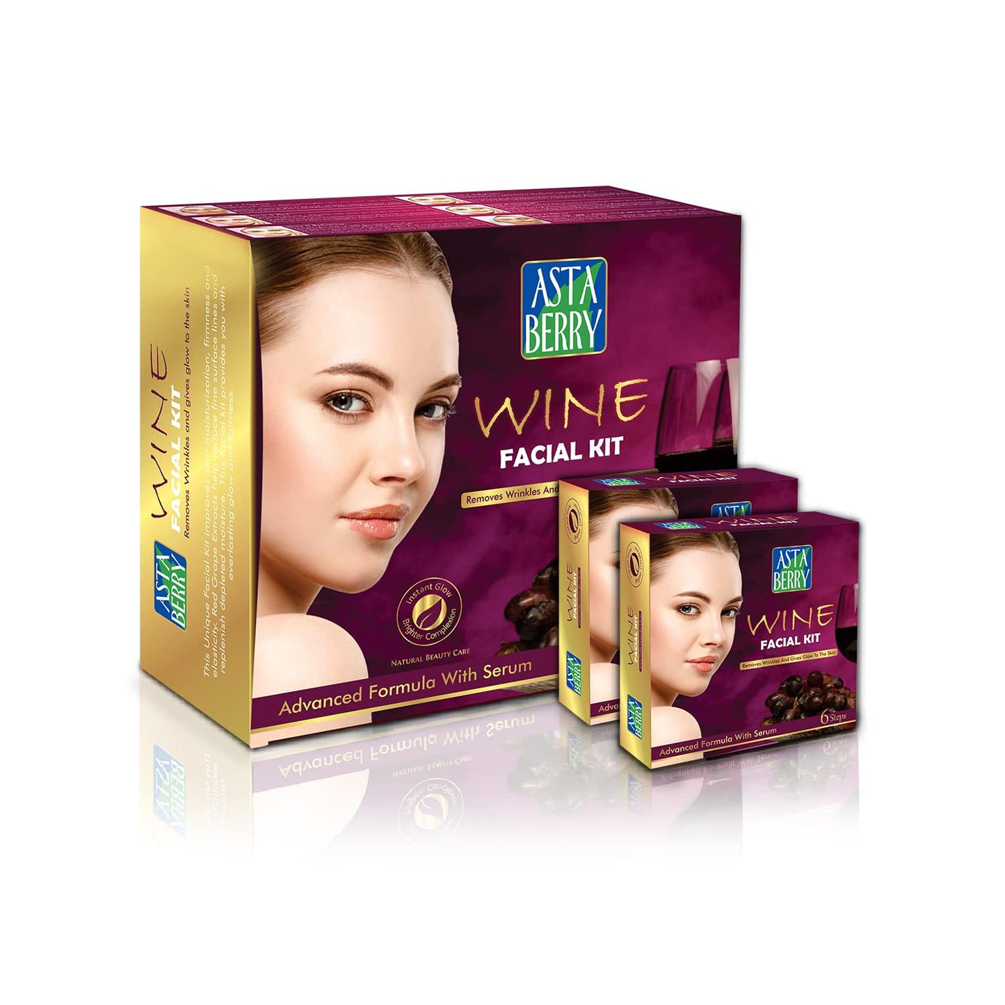 Asta Berry Wine Single-Use Kit (Six Steps)