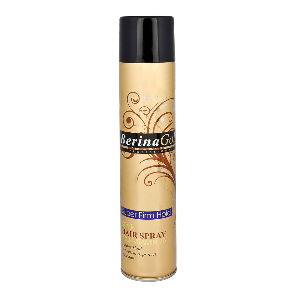 Berina Gold Hair Spray Mega Hold 450ml