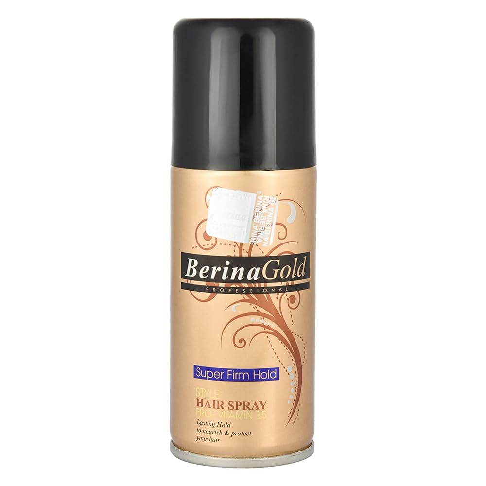 Berina Gold Hair Spray Mega Hold 75ml
