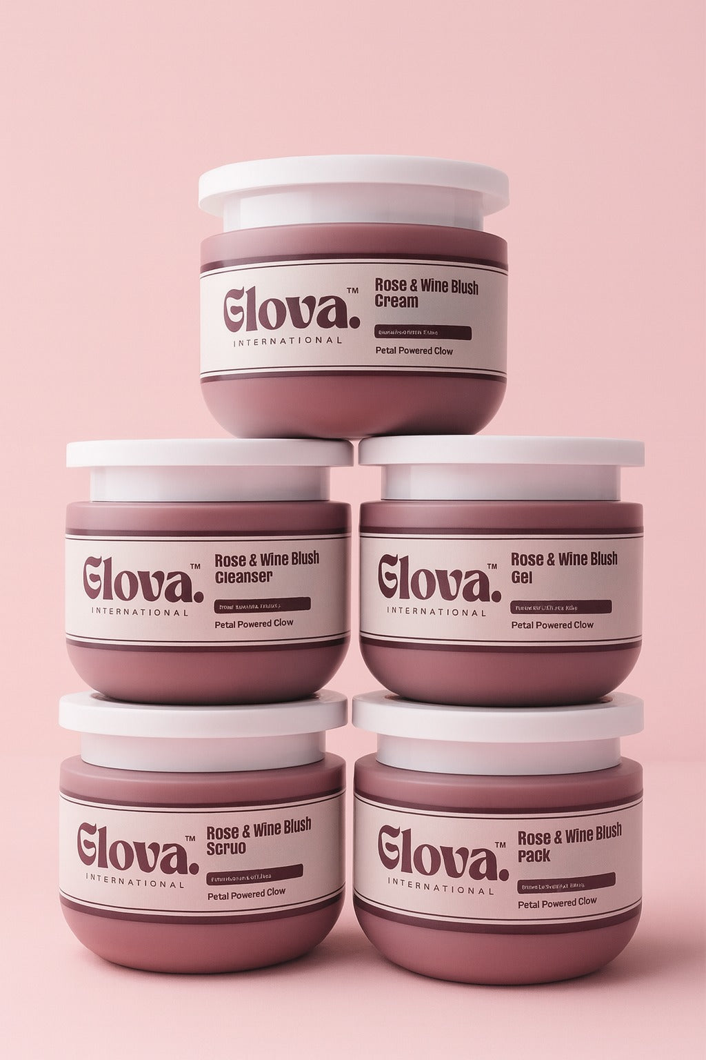 Glova Skin Whitening Kit 4 Steps (500X5)