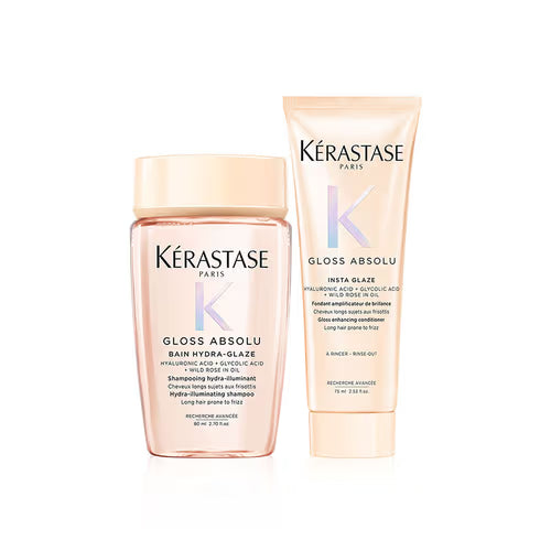 Kerastase Gloss Absolu Hydra Glazing Anti-Frizz Shampoo & Conditioner