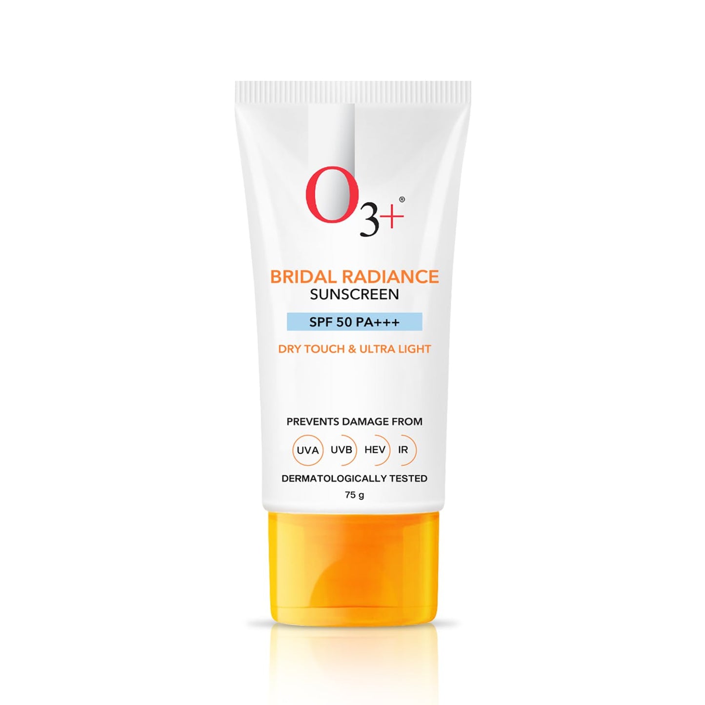 O3+ Bridal Radiance Sunscreen SPF 50 PA+++ - 75g
