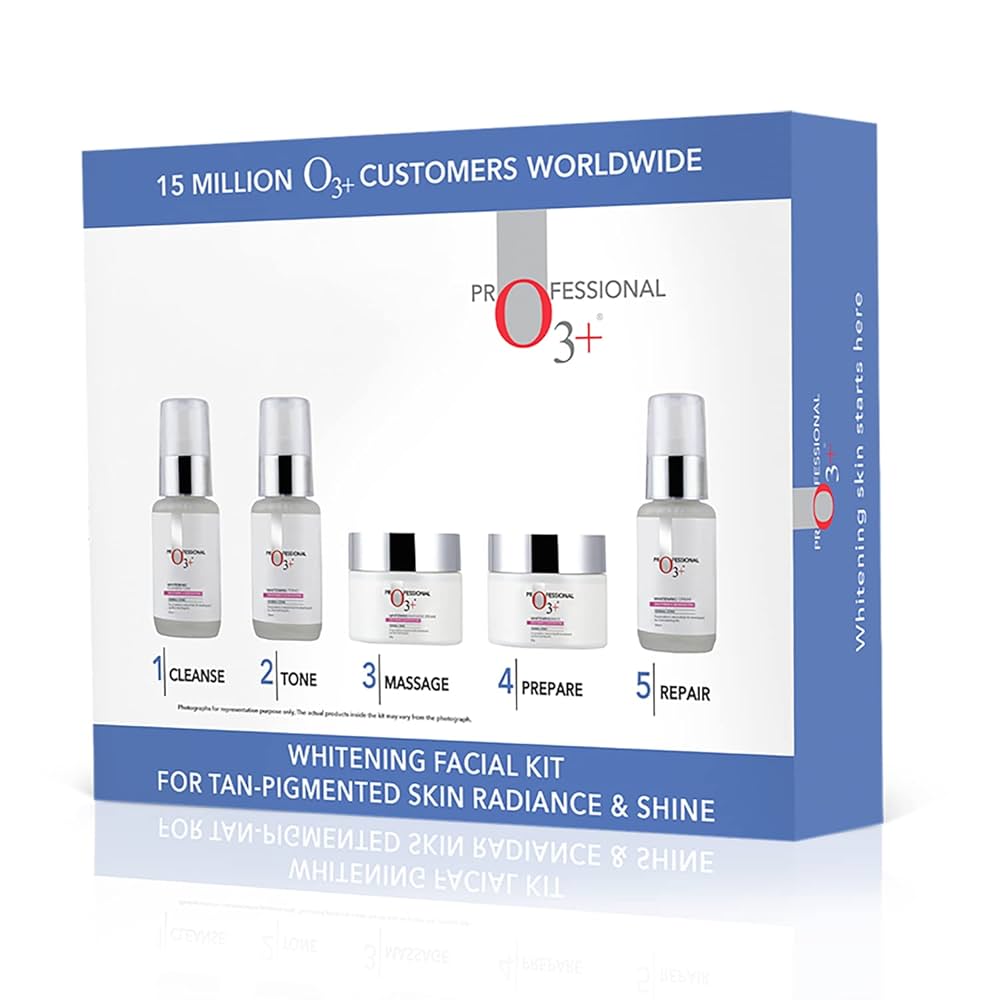 O3+ Whitening Facial Kit - 160g+20ml