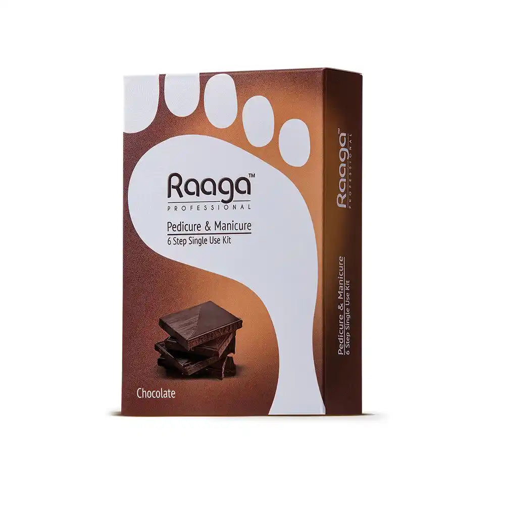 Raaga Prof Pedi & Manicure 6 Steps Single Use Chocolate