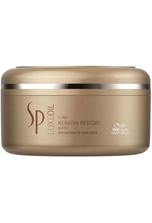 SP LuxeOil Keratin Restore Hair Mask with Argan, Jojoba - 150ml