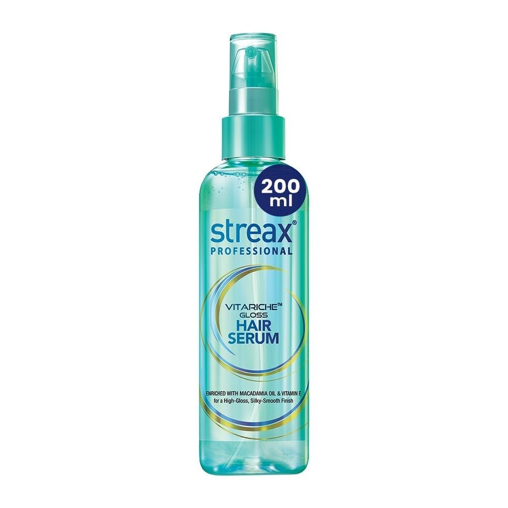 Streax Serum-VitaRich Gloss Hair Serum 200ml