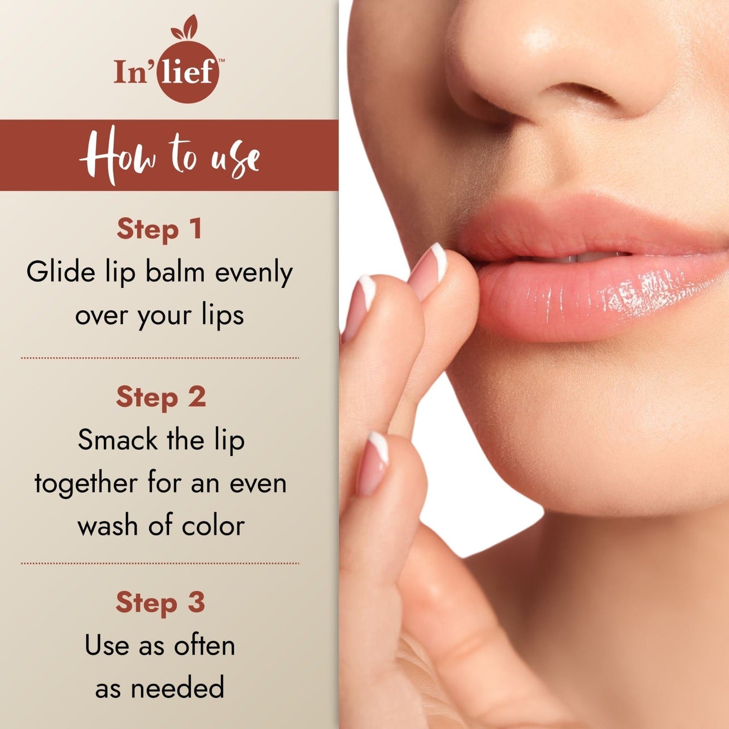 In'Lief's Lip Balm (15gm)