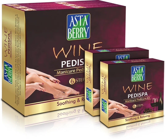 Asta Berry Wine Pedispa Single use