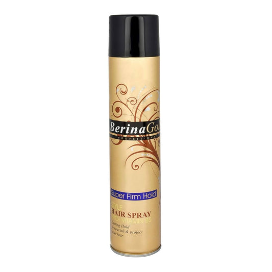 Berina Gold Hair Spray Mega Hold 450ml
