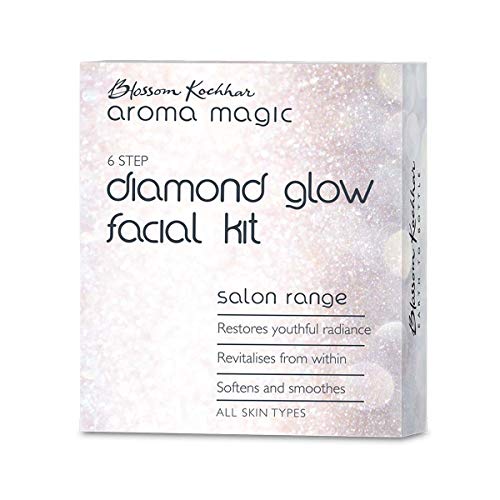 Blossam Kochhar Aroma Magic Diamond Glow Facial 6 Steps -Single Use kit