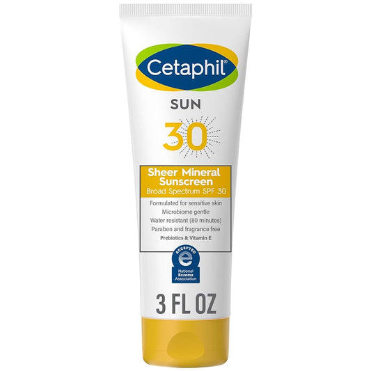 Cetaphil Sheer Mineral Sunscreen SPF30 50ml