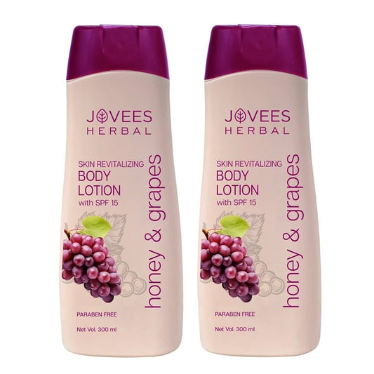 Jovees Herbal Body Lotion-Honey And Grapes 300ml 1+1