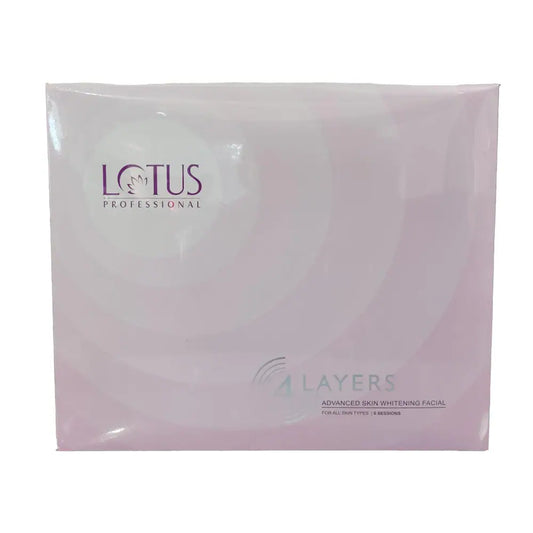LOTUS Herbal Advanced Skin Whitening Facial-4 Layers(Six Sections)