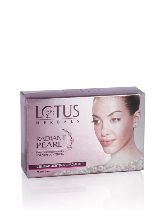 LOTUS Herbal Radiant PEARL Facial Kit -Single Kit