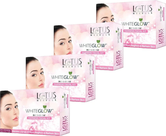 LOTUS Herbal WHITE GLOW INSTA Glow Facial kit-Single Use