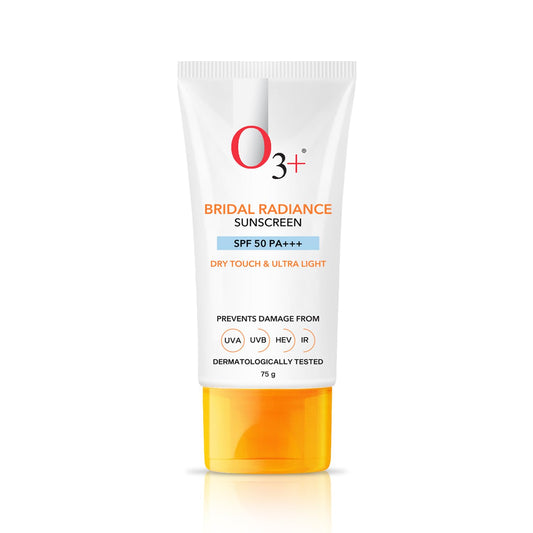 O3+ Bridal Radiance Sunscreen SPF 50 PA+++ - 75g