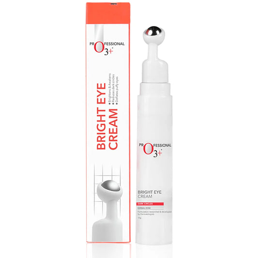 O3+ Bright Under Eye Cream with Hyaluronic Acid (15gm) - 15g