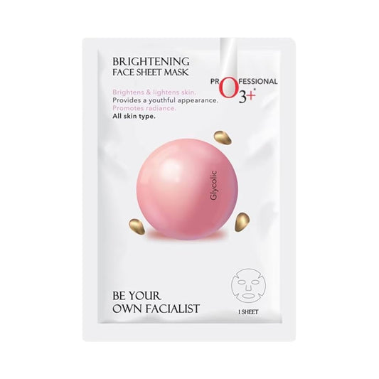O3+ Facialist Brightening Face Sheet Mask With Glycolic - 30g