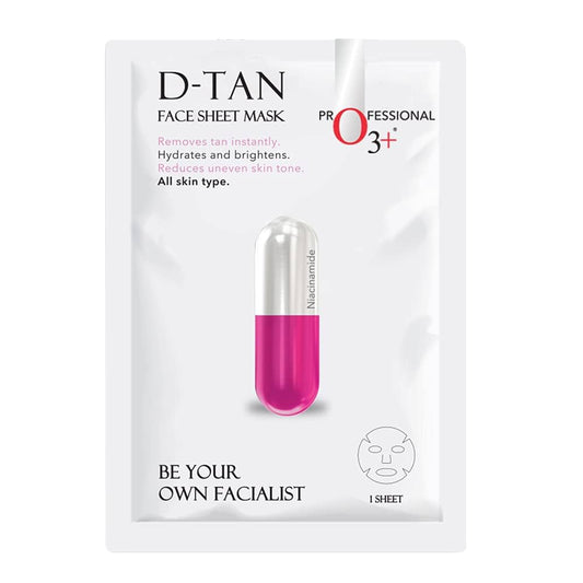 O3+ Facialist D-Tan Face Sheet Mask With Niacinamide - 30g