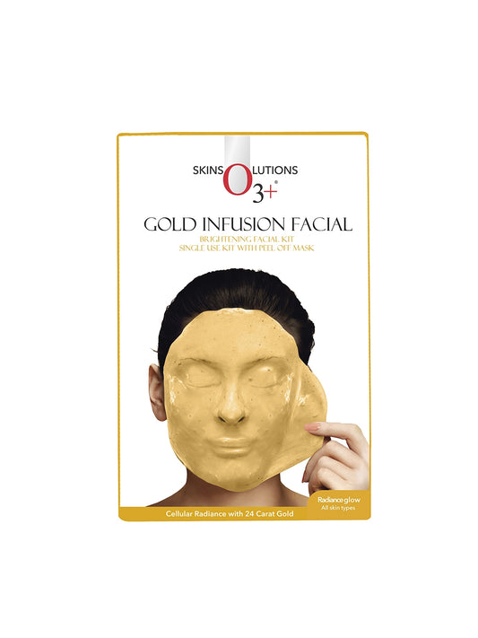 O3+ Gold Infunsion Facial Kit - Single Use - 4 Steps