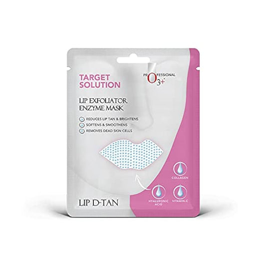 O3+ Lip Exfoliator Enzyme D-Tan Sheet Mask - 5g