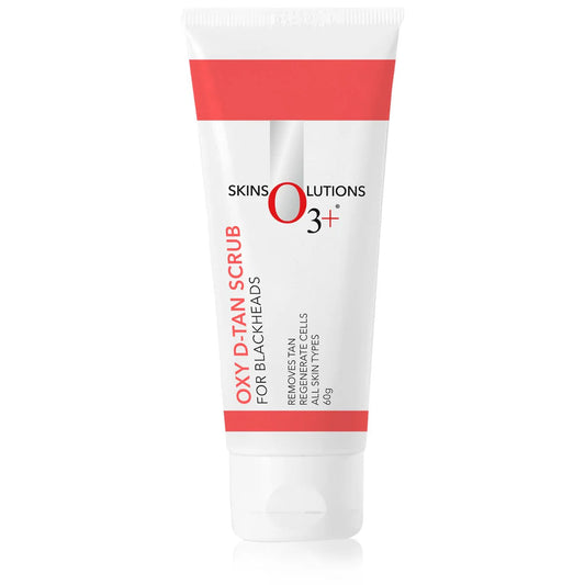 O3+ Oxy D-Tan Scrub For Blackheads - 60g