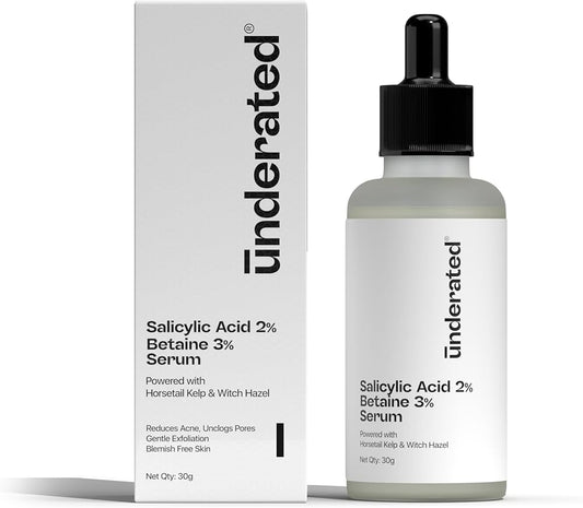 Underrated Salicylic Acid 2% + Betaine 3% Serum 30ML