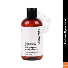 Underrated 8% Glycolic Acid 1% Salicylic Acid Toner 200ML