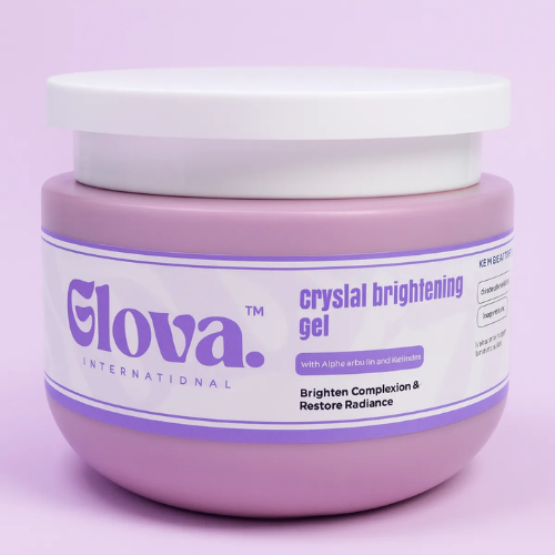 100% Natural Crystal Brightening Gel | Ultra-Glow Crystal Brightening Gel with Vitamin Enrichment
