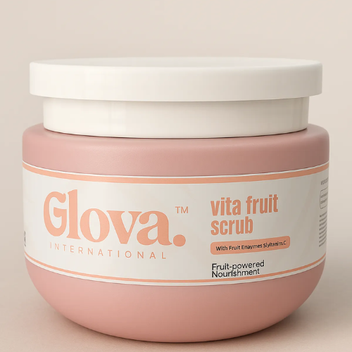 100% Natural Vita Fruit Scrub | Glova International Vita Fruit Scrub With Fruit Enzymes Sylitamin C Fruit-powered Nourishment