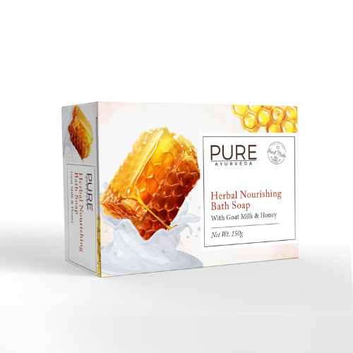 Pure Ayurveda Goat Milk & Honey Soap 50gms