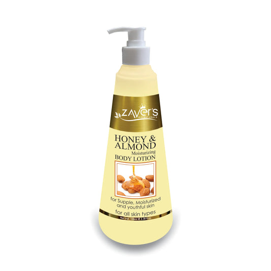 ZAVERS.HONEY&ALMOND BODY LOTION 400ML