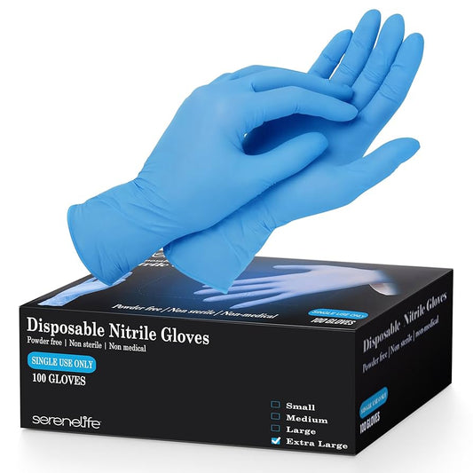 Zyra Non Powdered Vinyl Gloves 100's Pack