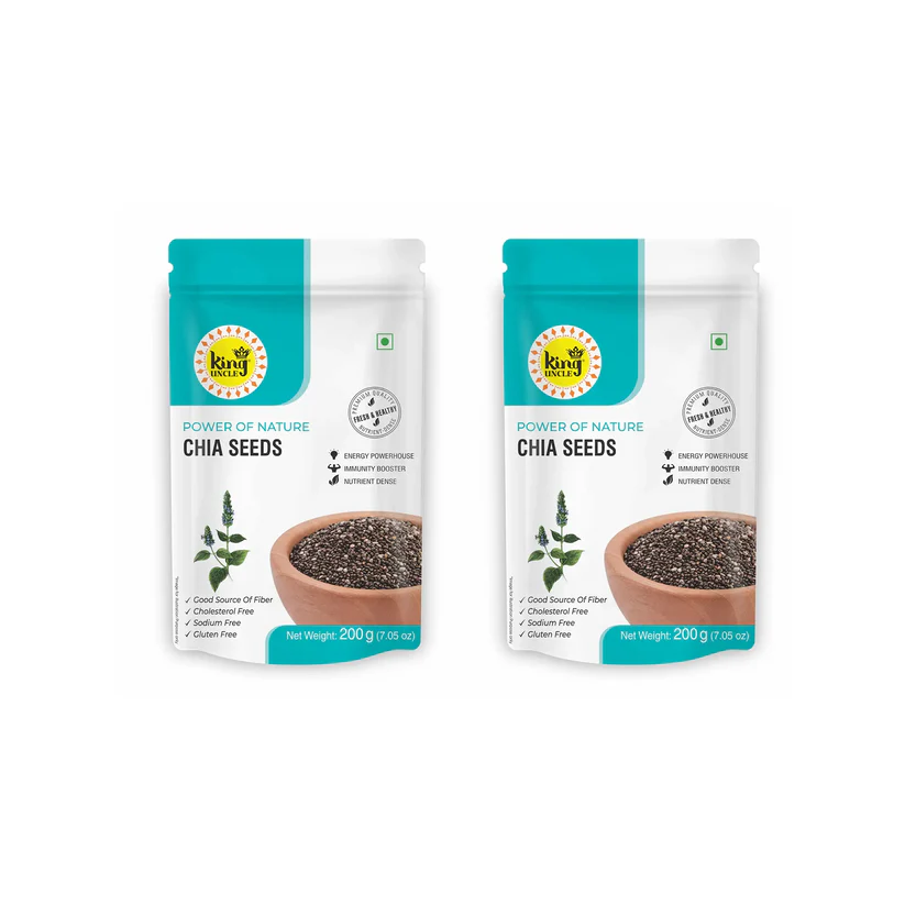 King Uncle Chia Seeds 200gms