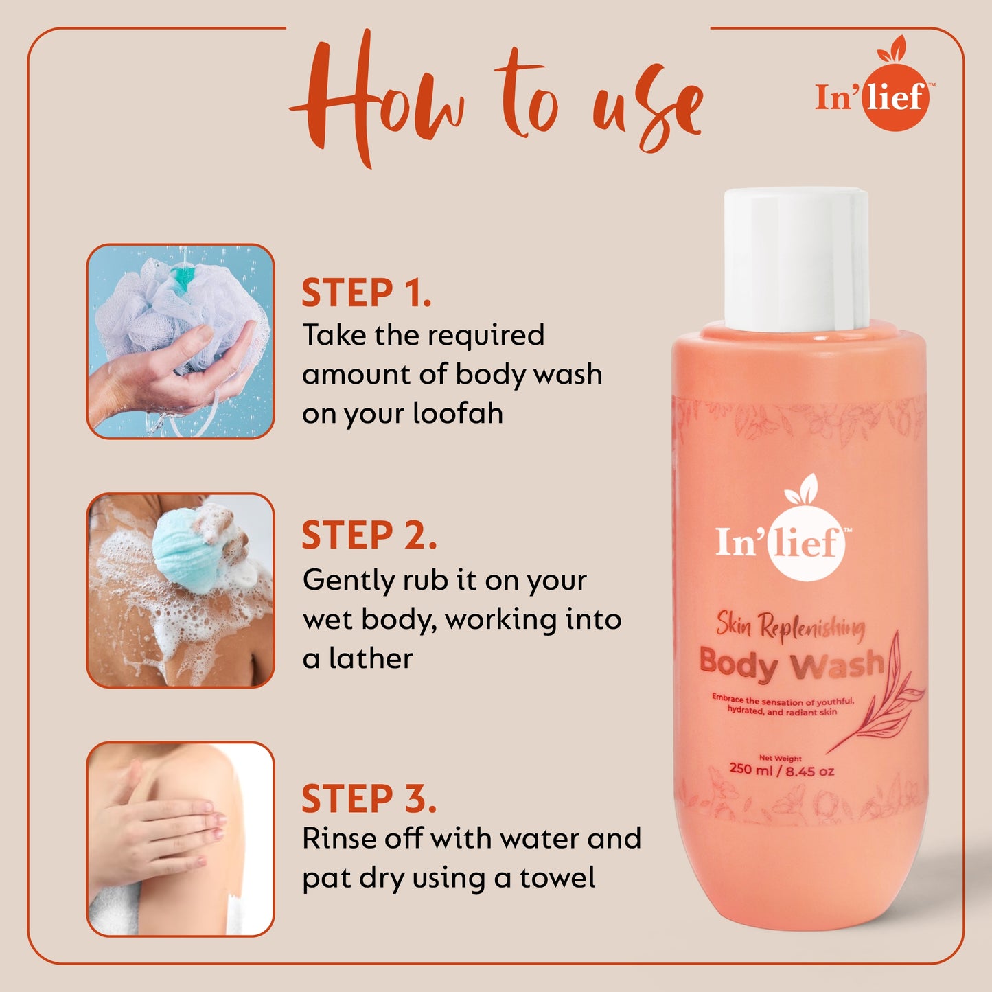 In'Lief Body Wash (Pack of 2)